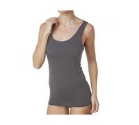 JADEA Canotta Top Donna Spalla Larga 4182 in Morbido Cotone Elasticizzato. Disponibile nei Colori Bianco, Nero, Blu, Grigio e Cipria