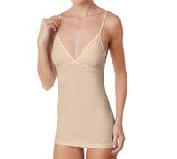 JADEA - Canottiera Donna Spalla Stretta con formaseno Cipria L