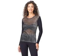 JADEA Galà Maglie Donna sotto Giacca Tulle e Paillettes per Serate festose e Scintillanti Vari Modelli (IT, Testo, M, Regular, Regular, Maglia 4685)