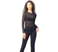 JADEA Galà Maglie Donna sotto Giacca Tulle e Paillettes per Serate festose e Scintillanti Vari Modelli (IT, Testo, M, Regular, Regular, Maglia 4691)