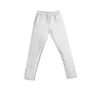 JADEA Leggings Bambina e Ragazza Ciclista 286 cotone Elasticizzato, BIANCO 13-14 anni