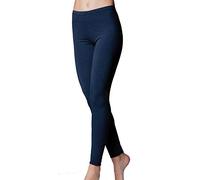 Jadea Leggings art. 4200 cotone elasticizzato calibrato taglie forti Blu 4XL