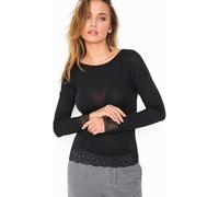 JADEA Maglia con Pizzo in Cashmere Manica Lunga 4649