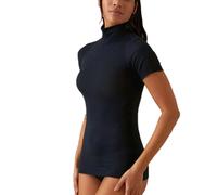 JADEA Maglia Dolcevita Mezza Manica Donna 4065 in Modal e Cashmere 4065 (IT, Testo, L, Regular, Regular, Standard, Navy)
