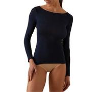 Maglia Donna Cachmere Scollo a Barca Manica Lunga Modal e Cashmere Jadea 4064