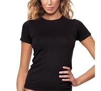 JADEA MAGLIA DONNA MEZZA MANICA GIROCOLLO IN COTONE ELASTICIZZATO - Disponibile nei colori Bianco, Nero, Grigio e Blu