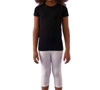 JADEA Maglia Girocollo Bambina 284 Mezza Manica in Cotone Elasticizzato, NERO 9-10 anni