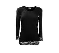 MAGLIA MANICA LUNGA PIZZO DONNA JADEA 4268