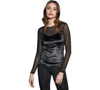 JADEA Maglie Donna in Cotone Elasticizzato Modelli Moda - Ultimi arrivi - Eleganti e Confortevoli (IT, Testo, M, Regular, Regular, 4688)