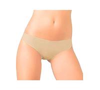 JADEA Offerta 6-12 Slip Donna Taglio Laser in Cotone Art. 8000 Slip Donna Senza Cuciture (6 Pezzi Cipria, 4)