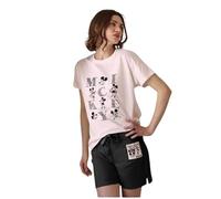 JADEA Pigiama Corto Donna Cotone 3301 (Rosa, XL)