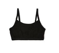 JADEA Reggiseno Brassiere per Bambina in Cotone Traspirante - Morbido e Adattabile, Comfort garantito(Nero 9-10 Anni)