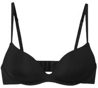 JADEA Reggiseno senza ferretto super push up Fiamma (Nero, 3)