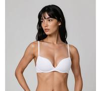 JADEA - Reggiseno Super Push-Up Senza Ferretto - FIAMMA
