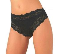JADEA Slip Donna Art. 742 6 Pezzi in Cotone Modal, Slip Midi (6 Pezzi Nero, 5)