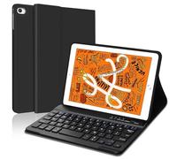 JADEMALL Tastiera per iPad Mini 5 7.9", Custodia con Italiano QWERTY Tastiera Bluetooth per iPad MIni 5/4/3/2/1 7.9", Nero