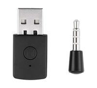 Jadeshay Adattatore Bluetooth, Mini USB 4.0 Adattatore Bluetooth Ricevitore e trasmettitori Dongle per PS4 PlayStation,Collegato al Controller Auricolare Tastiera Mouse
