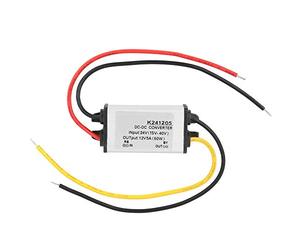 Jadeshay Alimentatore 24V a 12V 5A Buck Step Down Convertitore di Tensione Adattatore Trasformatore Alimentazione del Regolatore,Accetta DC15-40V Ingressi per Robotica Motore Automotive Luci a LED