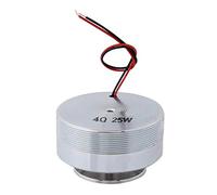 Jadeshay Altoparlante a Vibrazione a Basso Rumore, Altoparlante a Risonanza di Frequenza 50mm a 2 Pollici a Vibrazione Rotondo con Tutte le Frequenze (4 Ω 25 W)