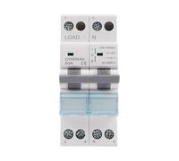 Jadeshay Commutatore 2 Posizioni,63A 230VAC Interruttore di Trasferimento Alimentazione Manuale Interruttore Magnetotermico Separatore di Carico con Indicatore di Stato dell'alimentazione