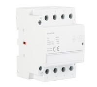 Jadeshay Contattore Domestico, Contattore Modulare su Guida Din GYHC Contattore Domestico Modulare Automatico 4P 4NO AC230V 50Hz (40A)