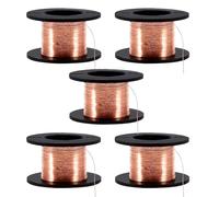 Jadeshay Filo Rame Smaltato,15 Metri Filo di Rame Diametro 0.1 mm Filo di Rame Ad Alta Conduttività Filo di Avvolgimento Smaltato per Cavo di Riparazione Collegamento o Saldatura
