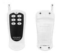 Jadeshay Interruttore di controllo remoto wireless, modulo ricevitore dell'interruttore di controllo remoto RF wireless a 6 canali a relè da 12V per vari telecomandi