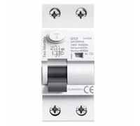 Jadeshay Interruttore Differenziale 30mA 63A Salvavita RCCB 6kA Interruttore Magnetotermico Differenziale con Protezione Contro le Perdite ClasseA 2P 230V Dispositivo di Richiusura Interruttore