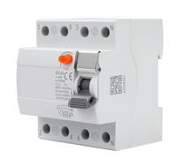Jadeshay Interruttore Differenziale a Riarmo Automatico 30mA RCCB Magnetotermico Differenziale Tipo A Salvavita con Protezione di Perdita di Circuito Cortocircuito e Sovraccarico 4P 63A AC400V GYL10