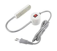 Jadeshay Luce per Cucire - Lampada per Macchina da Cucire a LED 30LED Luce da Lavoro Multifunzionale con Base Magnetica per torni, Trapani e Macchina da Cucire(EU Plug 220V)