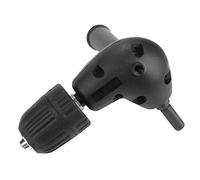 Jadeshay Mandrino Angolare 90° con Mandrino da 0,8-10 mm, Adattatore per Trapano con Estensione Curva in Acciaio, Strumento Elettrico