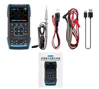 Jadeshay Oscilloscopio Digitale Oscilloscopio Portatile 2C53T Generatore di Segnale Portatile a 2 Canali con Larghezza di Banda 2×50 MHz Frequenza di campionamento 250MSa/s Esportazione Dati