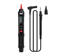 Jadeshay Penna Rilevatore di Tensione Display LCD Penna a Tester Multimetro Digitale Senza Contatto con Allarme Acustico e Visivo,Supporto Misurazione di Voltmetro Resistenza AC DC Diodo e Frequenza