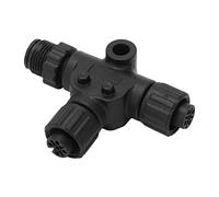 Jadeshay per connettore NMEa 2000 T per connettore NMEa 2000 T 3 Porte 5 Pin Filettatura M12 IP67 Impermeabile per reti Garmin
