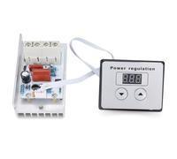Jadeshay Regolatore di Tensione,10000W AC220V 80A Regolatore di Velocità SCR Termostato Dimmer del Pannello Digitale