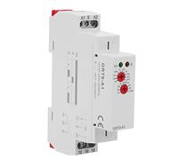 Jadeshay Relè Temporizzato 220V,Interruttore di Ritardo GRT8-A1 Mini Relè di Tempo di Ritardo all'Accensione Montaggio su Guida DIN Temporizzatore per Controllo Industriale AC 220V