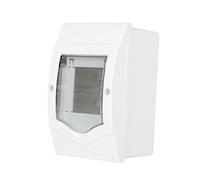 Jadeshay Scatole di Distribuzione, Scatola di Distribuzione a 2-3 Vie Centralino 2 Moduli, Guida DIN con Montaggio Superficiale/Nascosto(2-3W)