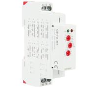 Jadeshay Temporizzatore di Ritardo, Relè Temporizzato Multifunzionale GRT8-M1 Relè Temporizzato con Montaggio su Guida Din 35 mm 220 V con 10 Funzioni