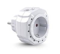 Jadeshay Timer Presa Elettrica,12 Ore Presa Timer Conto alla Rovescia 12 Impostazioni di Intervallo di Tempo Tramite 2 Pulsanti,16A Temporizzatore Presa Elettrica Indicatore LED per Elettrodomestici