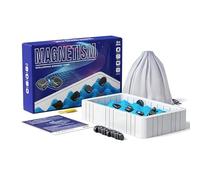 Jadesiegel Set Completo di Scacchi Magnetici con Custodia | Include Inserto in Schiuma per Trasporto Sicuro | Compatto e Portatile per Viaggi, Campeggio e Serate in Famiglia