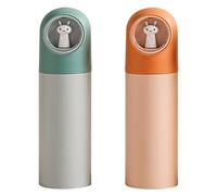Jadin Porta Spazzolino da Viaggio, 2 PCS Custodia Spazzolino Portatile, Bambino Porta Spazzolini da Viaggio, Cartone Animato Creativo Plastica Portaspazzolini per Ragazzo Ragazza Famiglia Scuola