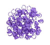 Jadpes Anello per Zampa di Pollame, Clip Resistente per Anatra e Pollo, | Riutilizzabile, facile da pulire, materiale plastico, adatto per anatre, galline, oche