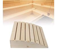 Jadpes Cuscino per Sauna in Legno, Pratico e Confortevole Sauna Cuscino per poggiatesta Accessori per Sauna Accessori per torcicollo, Dolore alla Spalla, Salute della Colonna vertebrale