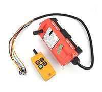 Jadpes Gru Interruttore, erruttore a Pulsante del Telecomando Gru Pulsante paranco a Catena Interruttore di Sollevamento Telecomando 4 Pulsanti per Gru a Ponte Elettrico Aereo