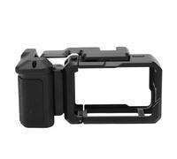 Jadpes Impugnatura per Action Camera Kit Compatibile con DJI Action 5 Pro | Lega di alluminio, impugnatura ergonomica, doppia configurazione rimovibile, riprese versatili, sgancio rapido