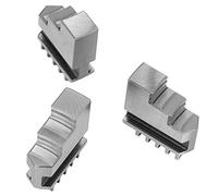 Jadpes Mandrino a mascella esterno, autocentrante per tornio a ganascia esterna, 3 pezzi K11-80, Acciaio, Automatico