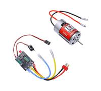 Jadpes Motore a Spazzole 10T Crawler Car Combo Coppia Elevata ESC a Basso