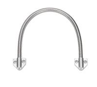 Jadpes Passante per Porta, 15.7 Pollici Acciaio Inossidabile Protezione per Cavo Porta, Serratura per Porta per Il Campanello Video del Sistema di Controllo degli Accessi