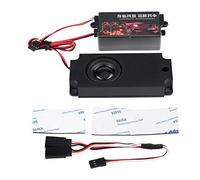 Jadpes Telecomando RC Suono Motore Auto, Set di Moduli simulato con Altoparlante Acceleratore Gruppo Audio Altoparlante simulatore Gruppo per 1/10 di Veicolo Modello di Auto Cami