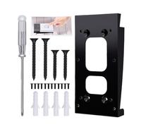Jadpes Videocitofono Staffa con Design Antifurto (BYBB FOR RING) | ABS resistente alle intemperie, adattamento preciso per superfici irregolari, installazione semplice con kit completo